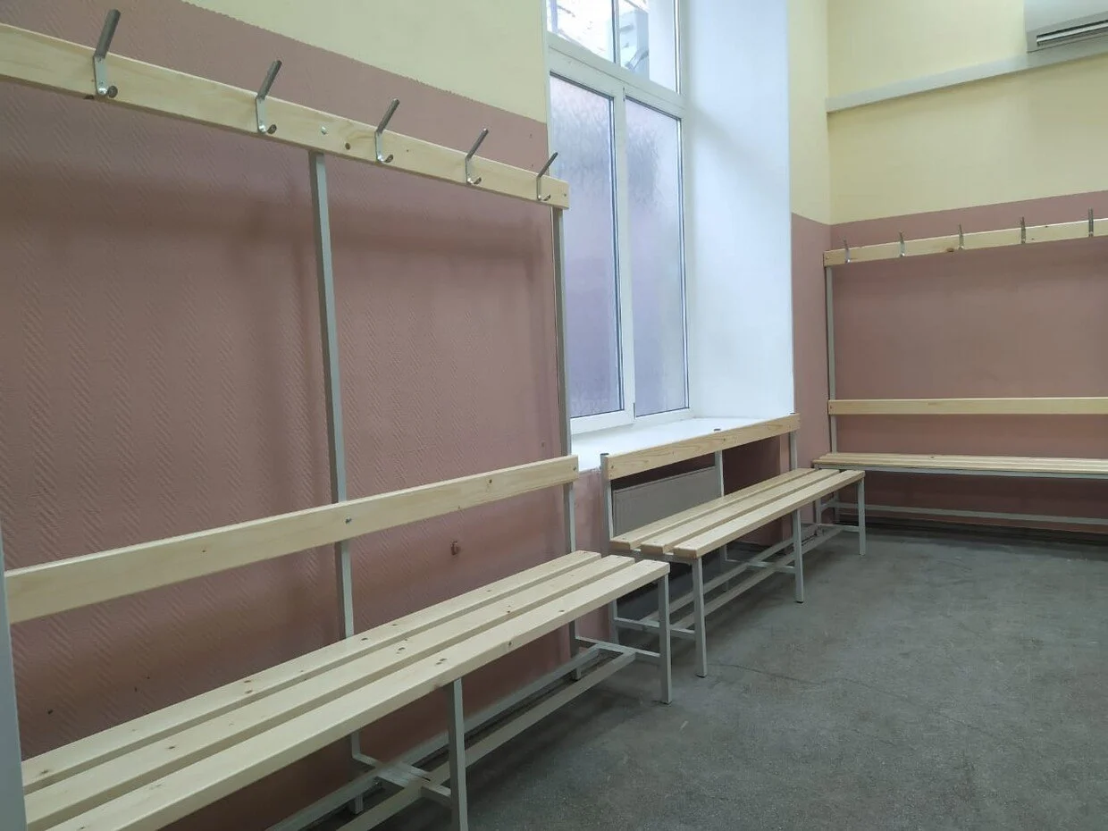 Лавка для раздевалок СГ-1С-1500