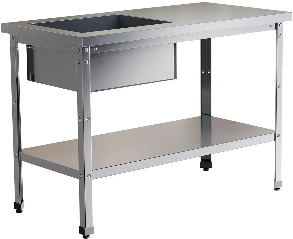 Ванна моечная с крылом RESTOINOX ВМСР/1-11/6-П-ЭН