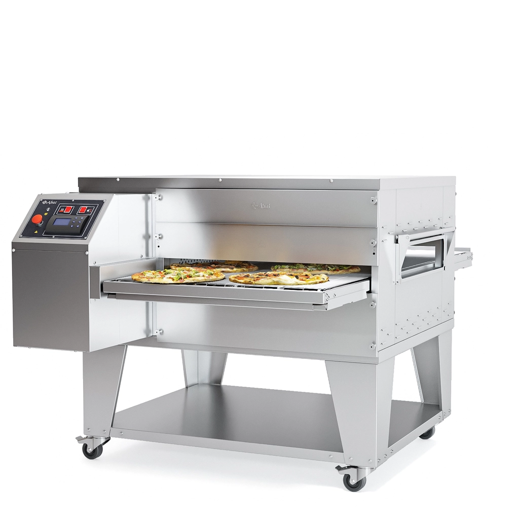 Конвейерная печь для пиццы ПЭК-800 с дверцей