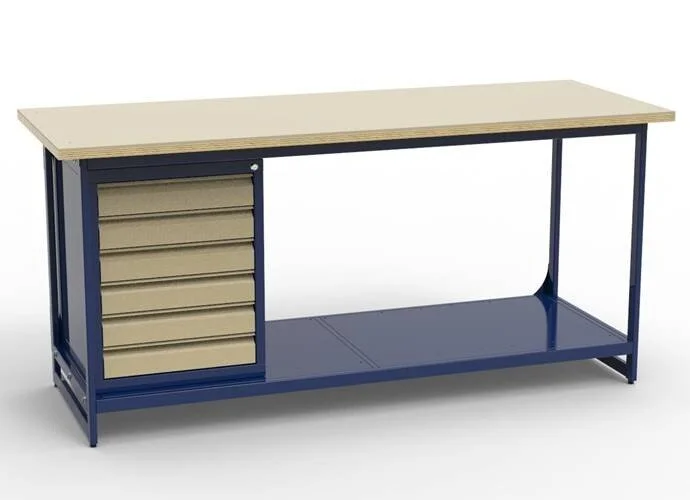 Верстак слесарный усиленный СВК-1Т.06.00.19.Ф6