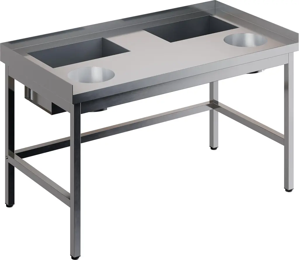 Стол для обработки корнеплодов и овощей RESTOINOX СДК-12/8