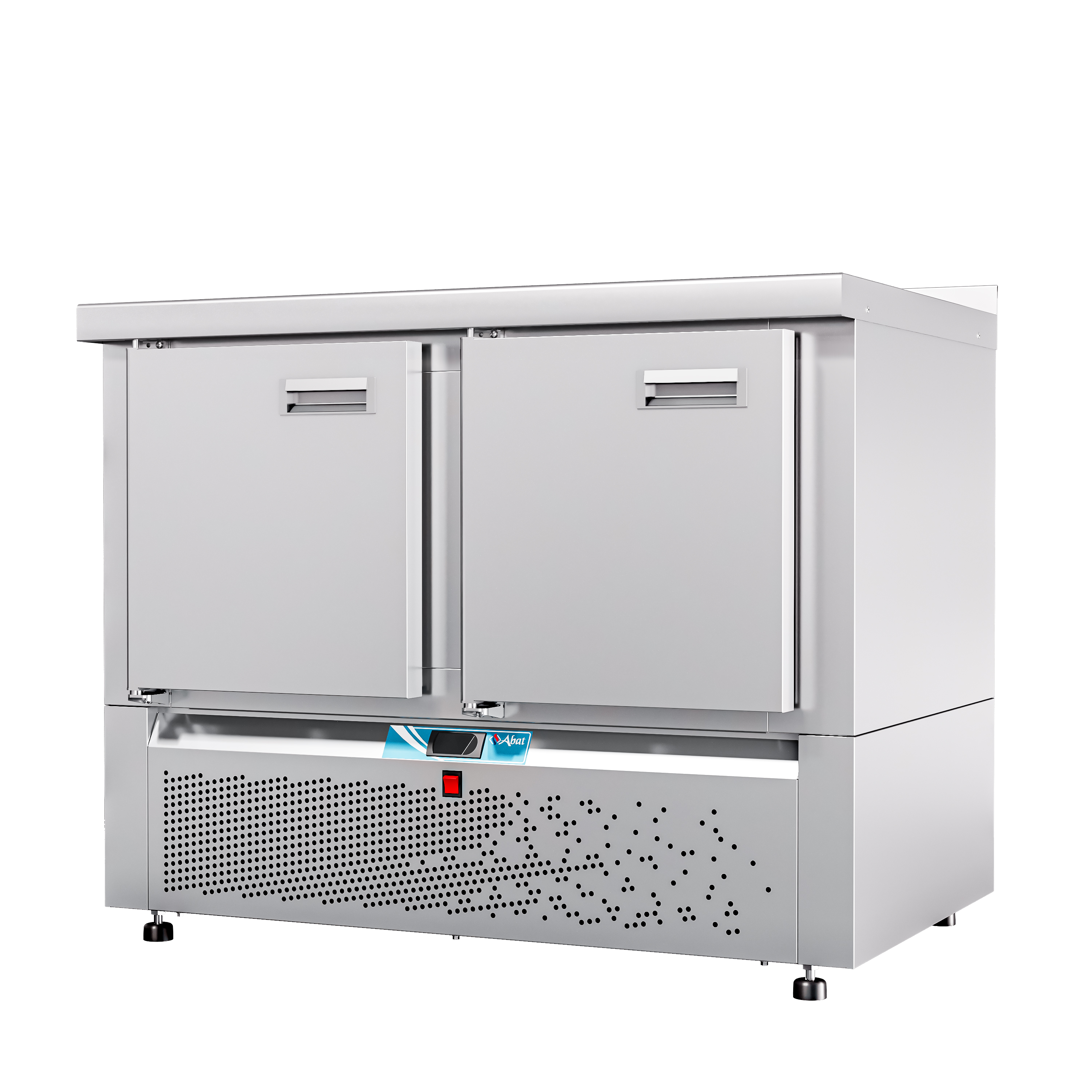 Стол холодильный среднетемпературный СХС-70Н-01 (дверь, дверь) с бортом
