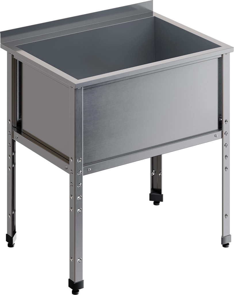 Ванна котломоечная с бортом ВМСК-1/12/6-Б-ЭЦ