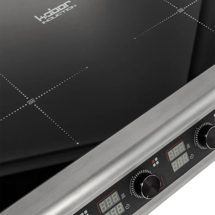 Плита индукционная на закрытой подставке 4 конфорки Кобор I7-4S2