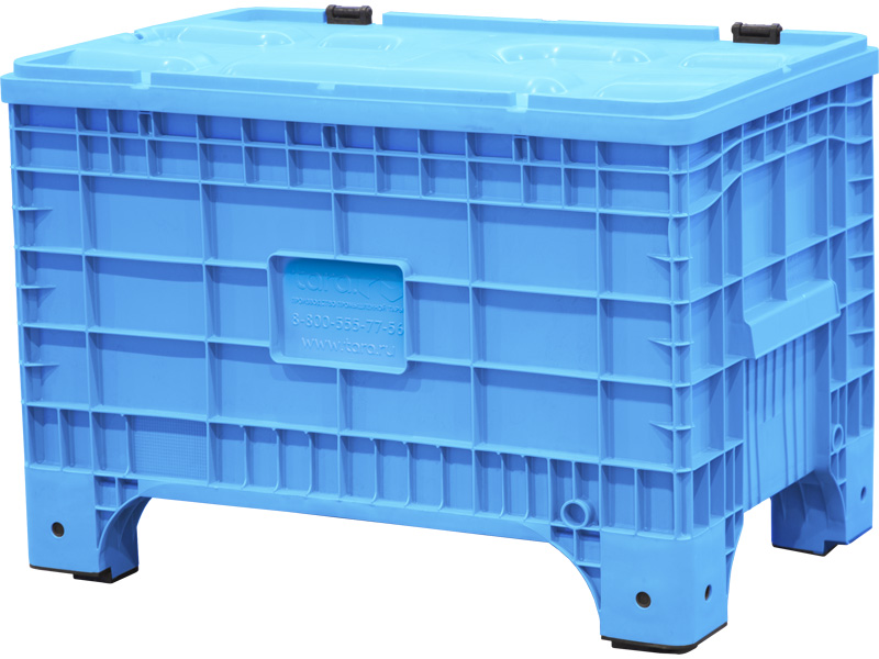 Big Box на ножках, с крышкой на петлях B-Box 1065 Mini голубой CH