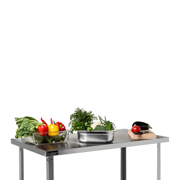 Стол разделочный с бортом Кобор СПБ-80/70/430