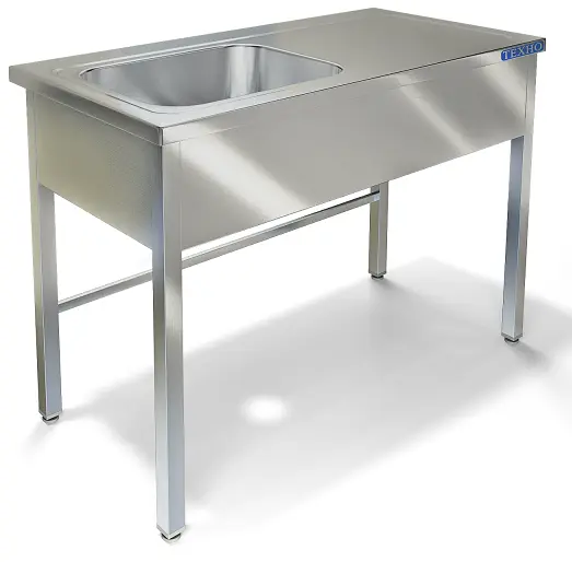 Стол разделочный с ванной моечной СП-530/1700Л