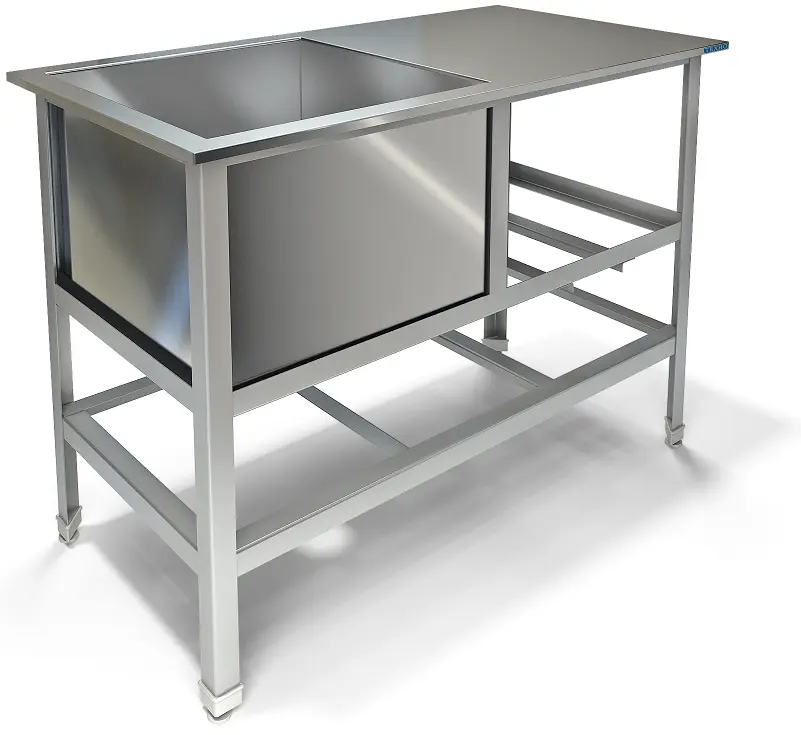 Ванна моечная сварная с крылом Техно ТТ ВМ-31/500