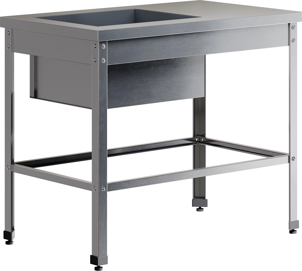 Ванна моечная с крылом RESTOINOX ВМСР/1-15/7-О-ЭН