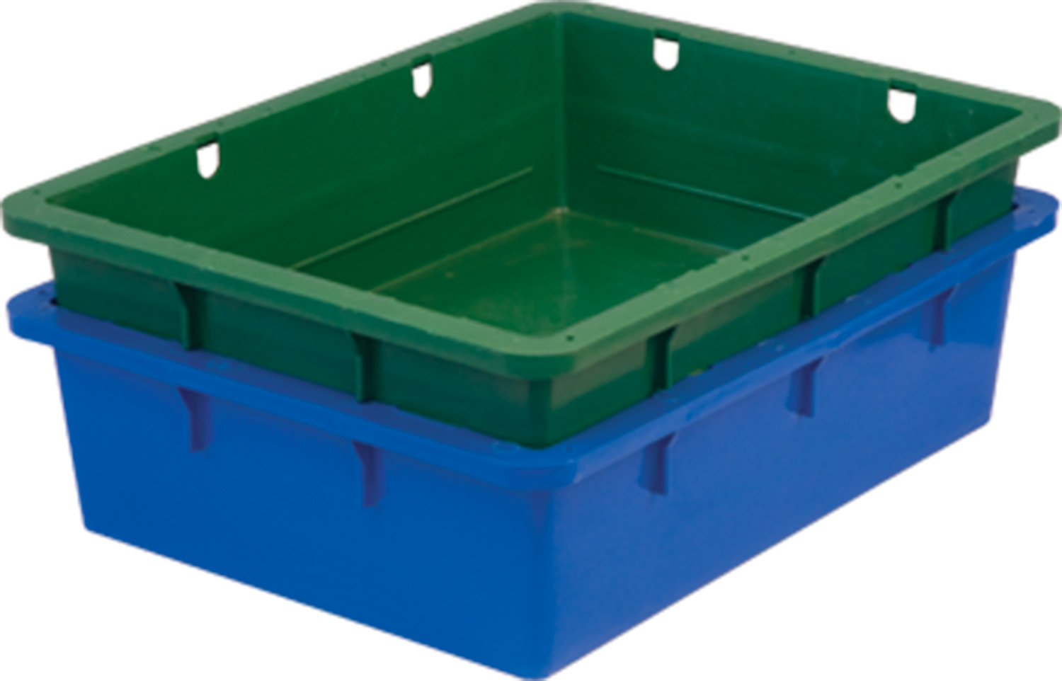 Ящик сырково-творожный 306 м размером 532х400х141 мм неокрашенный морозостойкий без крышки для хранения и транспортировки