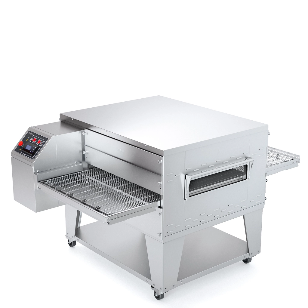 Конвейерная печь для пиццы ПЭК-800 с дверцей