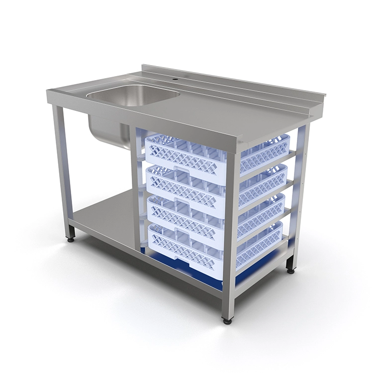 Стол для посудомоечной машины входной Кобор СПМ/3-120/70/П