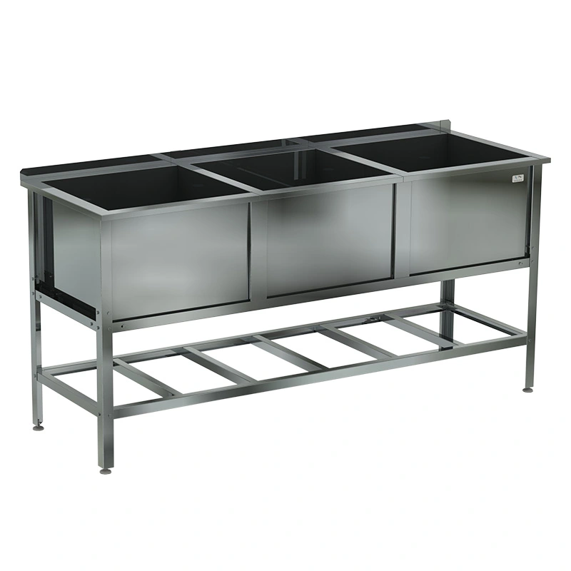 Ванна моечная трехсекционная Кобор ВМСБ/3-145/53