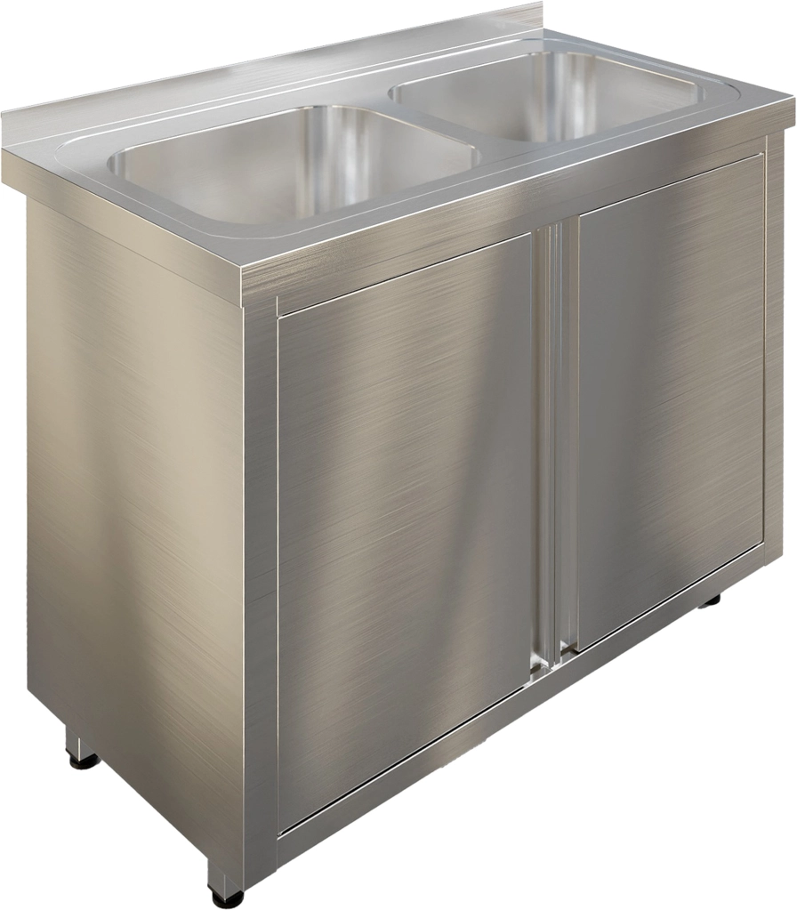Стол СПЗР2М-11/6-Б с моечной ванной