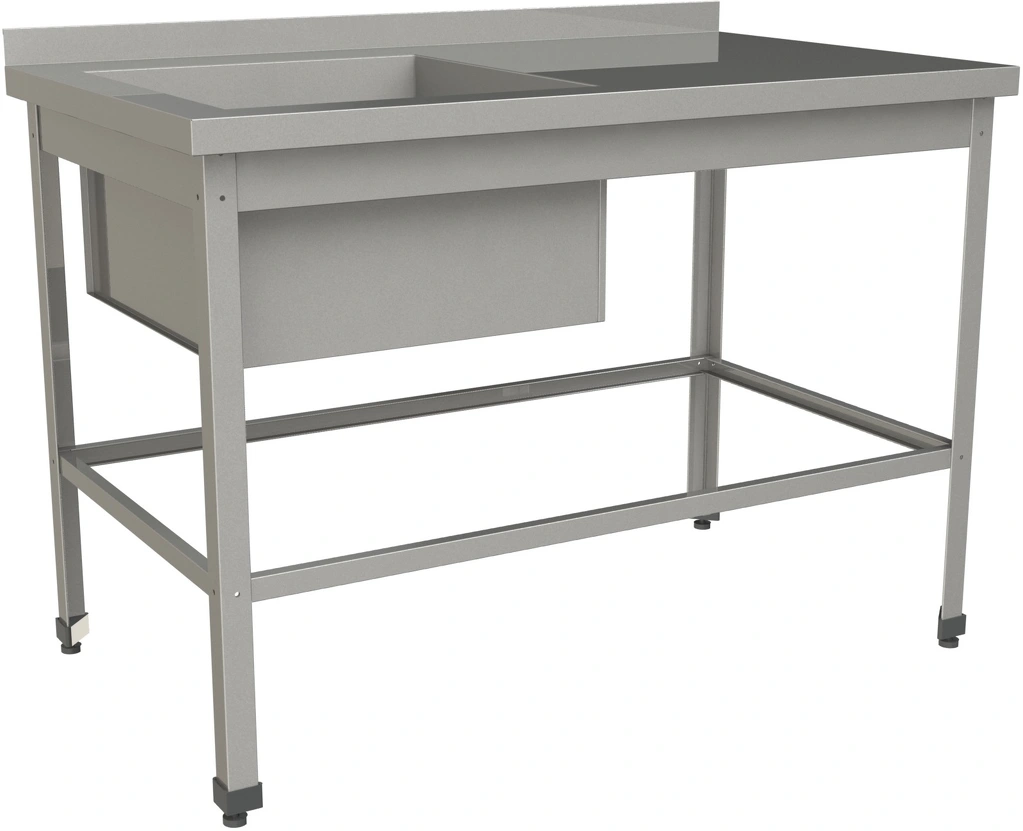 Ванна моечная с крылом RESTOINOX ВМСР/1-11/7-БЛО-ЭЦ