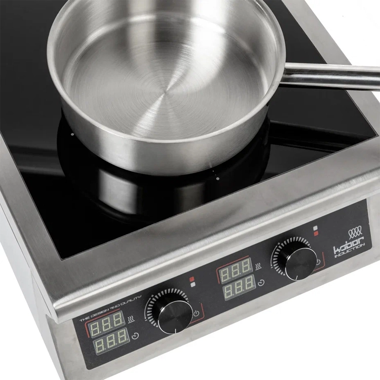 Плита индукционная на открытой подставке 2 конфорки Кобор I9-2S