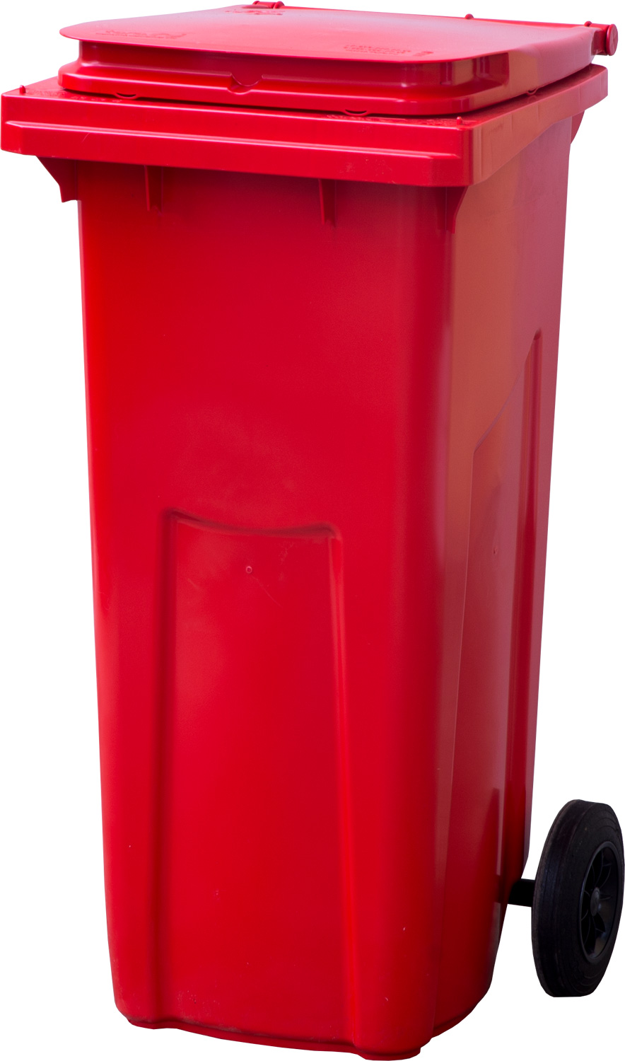 Мусорный контейнер МКТ 120 красный 550x480x960 мм Полиэтилен низкого давления (HDPE) 120 л