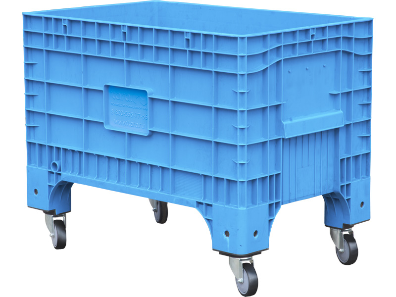 Big Box на колесах (небесно-) Ral 5015 B-Box 1065 Mini синий W 1017x636x783 мм HDPE 280 л