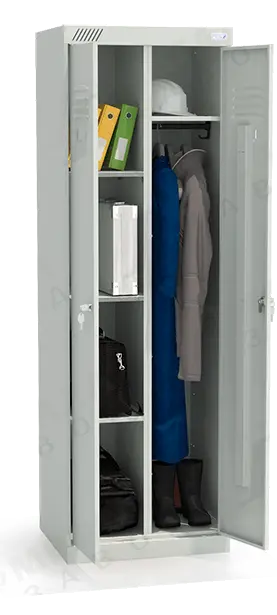 Фото - металлический шкаф для одежды шму 22-600