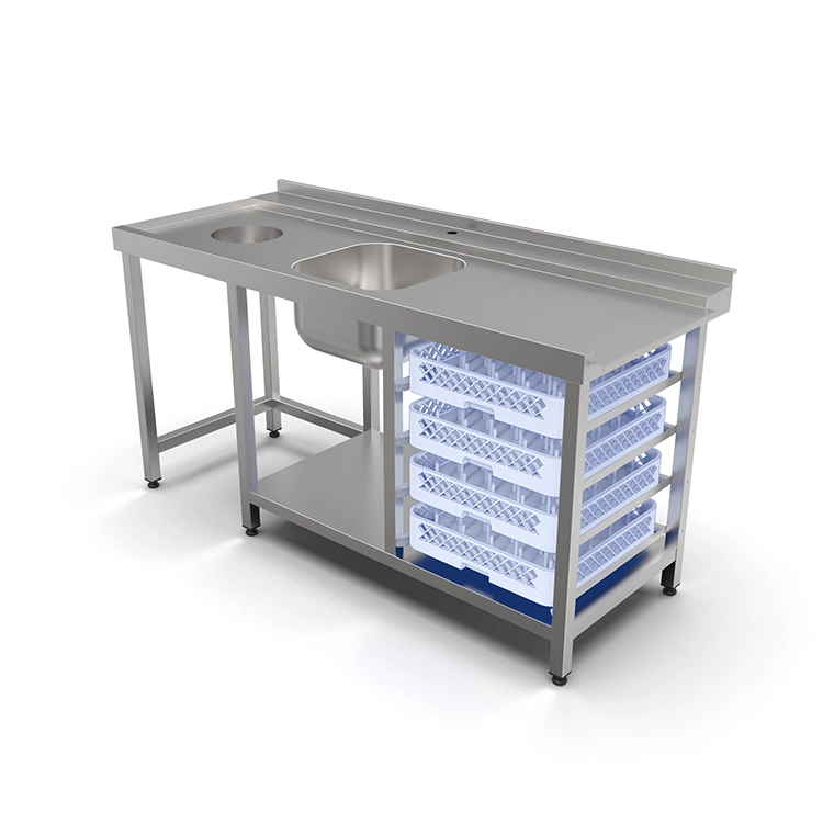 Стол для посудомоечной машины входной Кобор СПМ/2-170/70/П