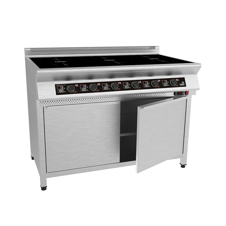 Плита индукционная на тепловой подставке 6 конфорок Кобор I9-6SТ