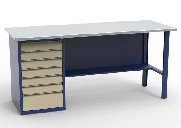 Верстак слесарный однотумбовый СВ-1Т.07.00.19