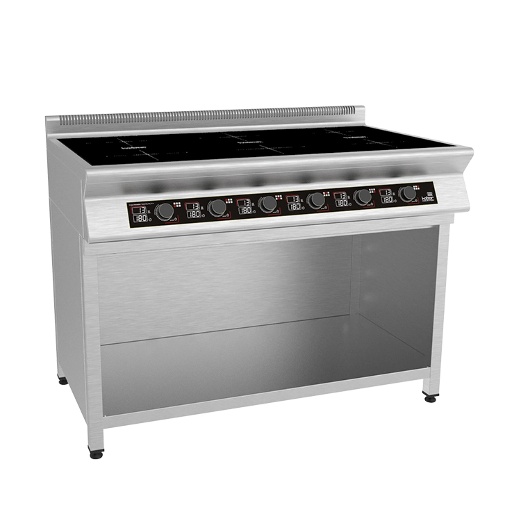 Плита индукционная на полузакрытой подставке 6 конфорок Кобор I9-6S1