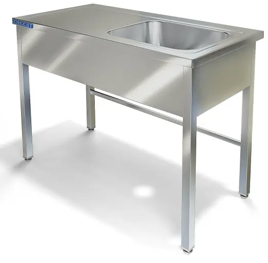 Стол разделочный с ванной моечной СП-530/1607П