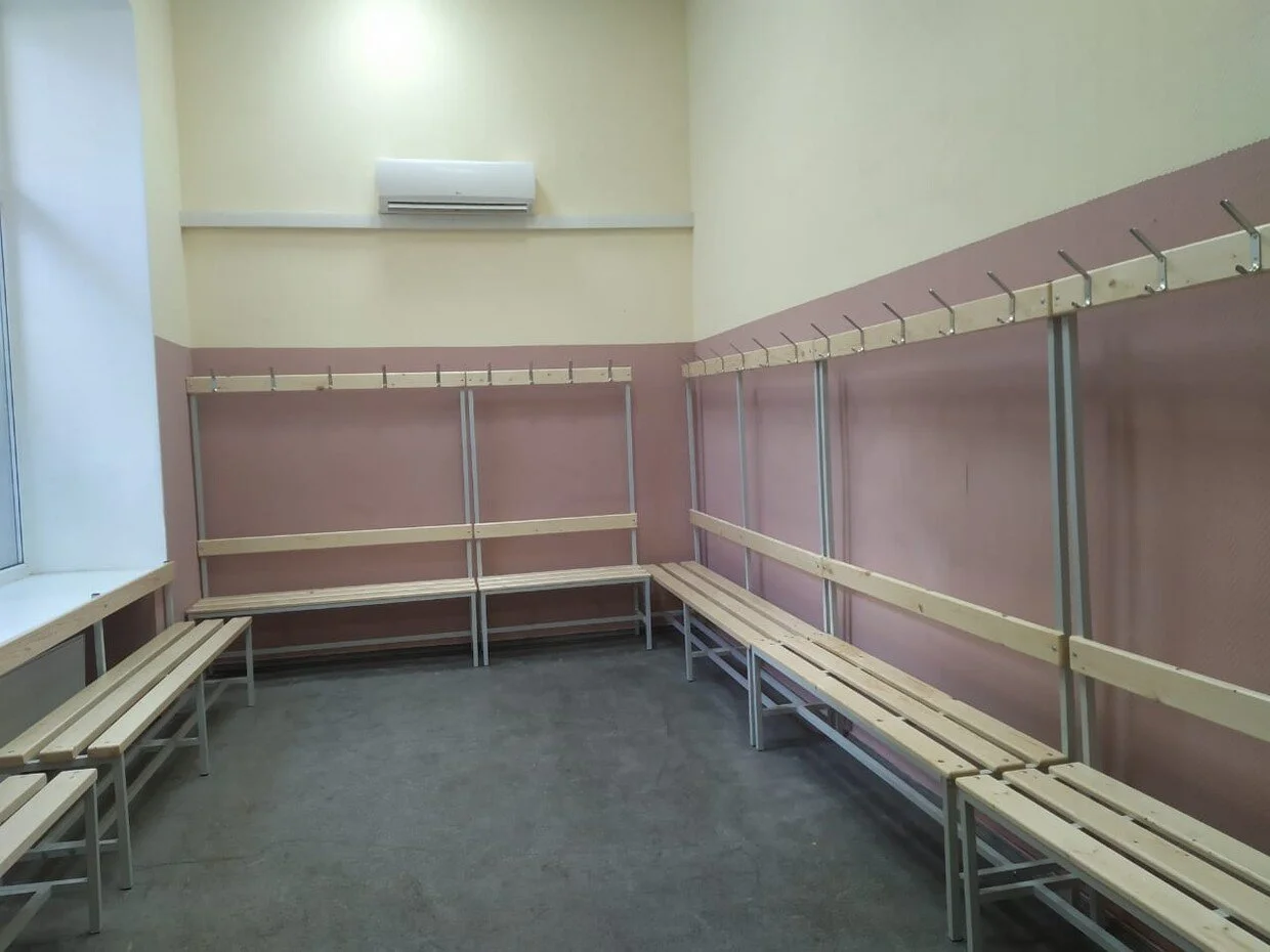 Лавка для раздевалок СГ-1С-1500