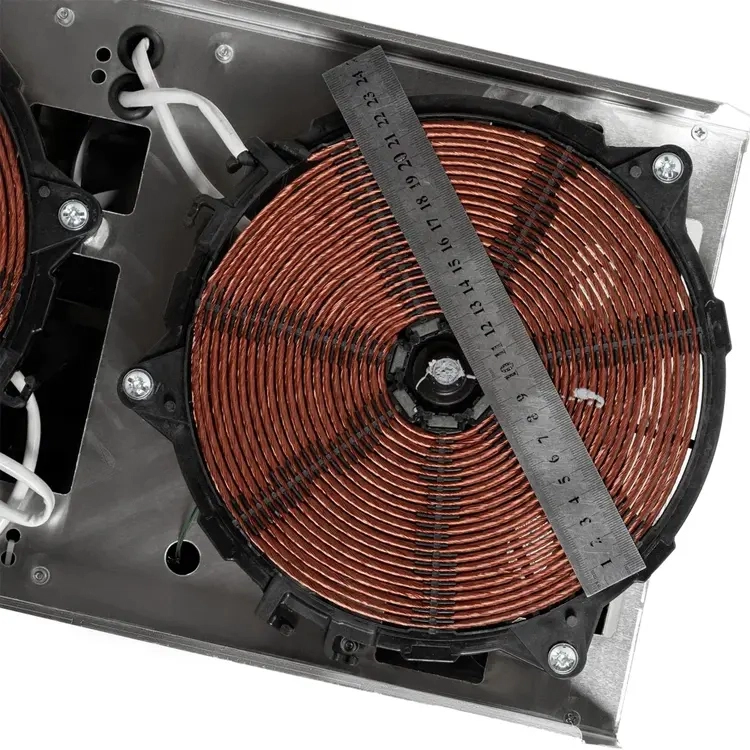 Плита индукционная на закрытой подставке 2 конфорки Кобор I7-2S2