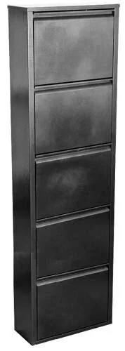 Фото - шкаф металлический для обуви об-5 серебряный антик