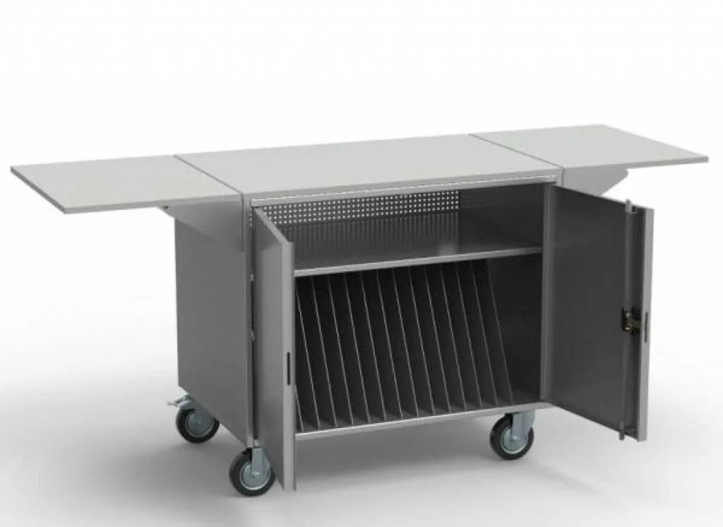 Тележка для ноутбуков НБ-16 металлическая